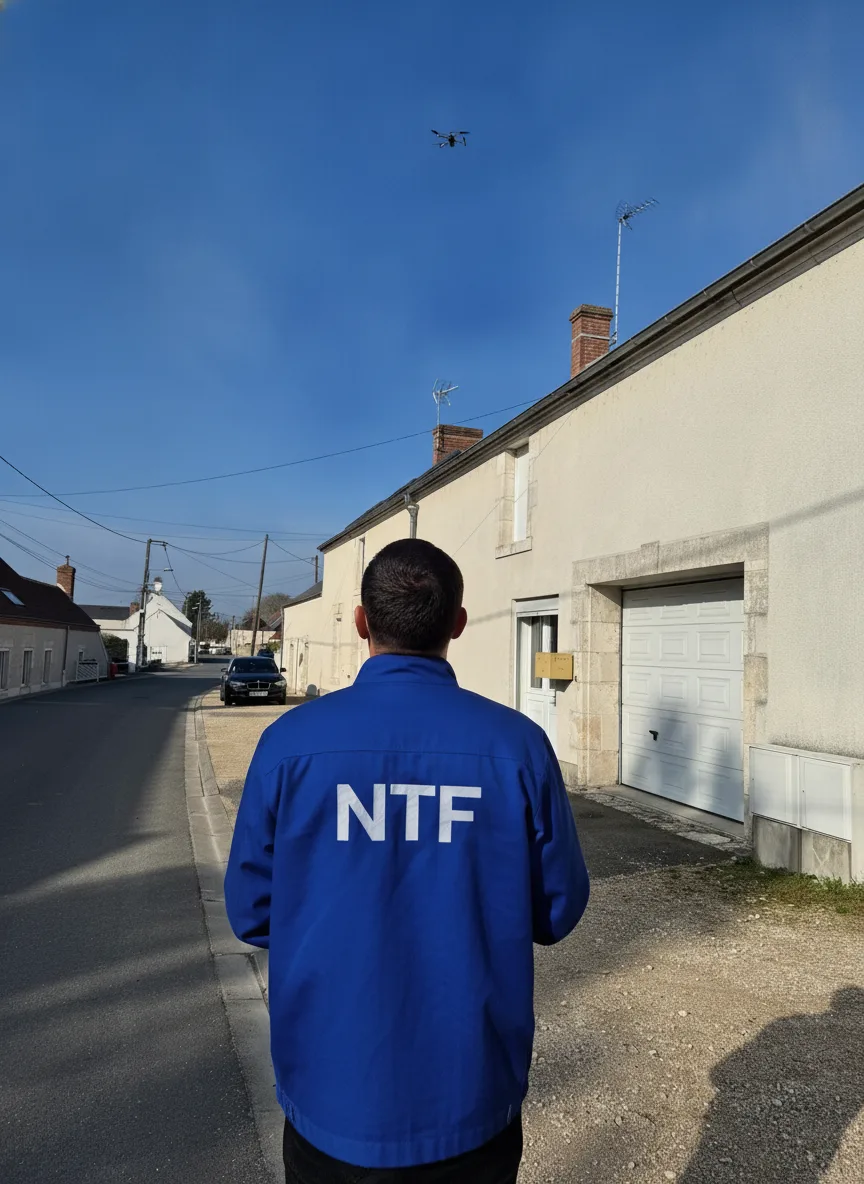 Inspection de toiture par drone en Loire-Atlantique Inspection de toiture par drone en Loire-Atlantique